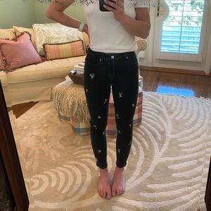 Abercrombie High Rise Super Skinny Ankle Jeans